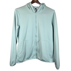 Merrell Hoodie Women's Size L Full Zip Jacket Mint Green Long Sleeve Casual